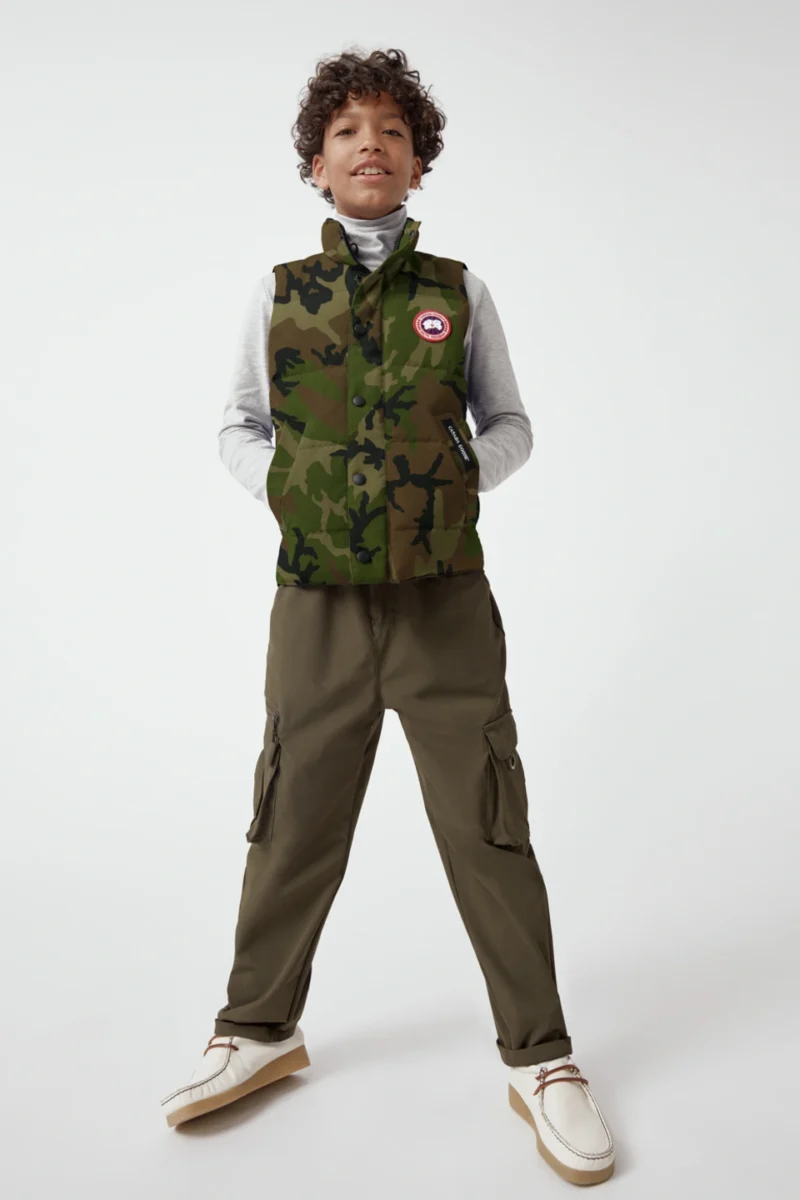 Youth Vanier Vest Print