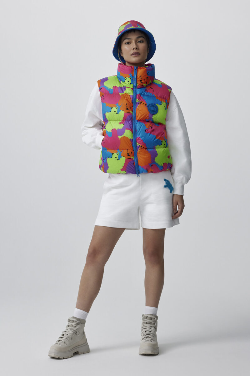 Atwood Print Vest for Paola Pivi